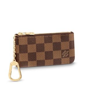 Louis Vuitton Damier Ebene Key Chain Pouch Wallet